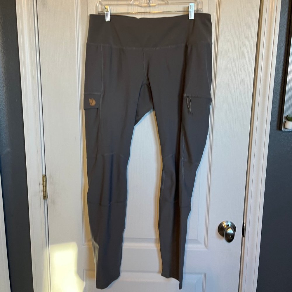 Fjallraven Women's Abisko Trekking Tights grey XL worn once